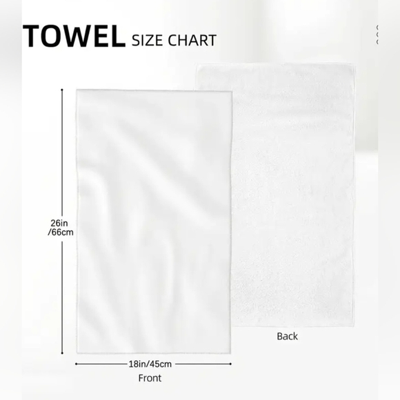 White Bath Towel - Picture 2 of 4